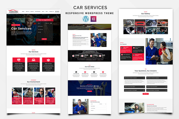 Car Services WordPress Theme