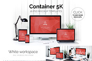 16 PSD Mockups Container 5K