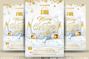 Christmas New Year Party Flyer