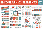 Infographics Elements - Vector Set 7