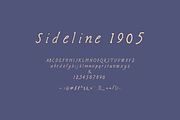 Sideline 1905 Authentic Vintage Font