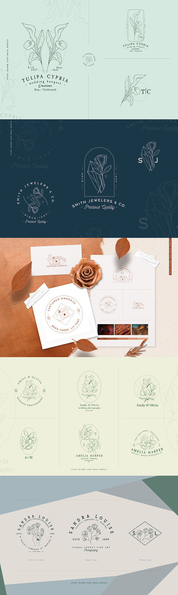 Lucky Bloom Logos in Logo Templates - product preview 1