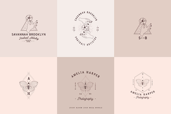 Lucky Bloom Logos in Logo Templates - product preview 5
