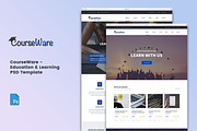 CourseWare - Learning PSD Template