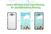 Lumia 950 2d Case Design Mock-up