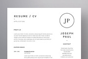 Joseph Paul - Resume/CV Template