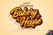 Bakery House Text Style