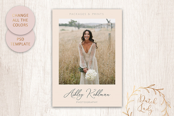 PSD Photo Price Card Template #17 in Card Templates - product preview 3
