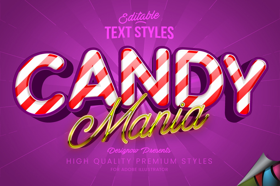 Candy Text Style in Add-Ons - product preview 8