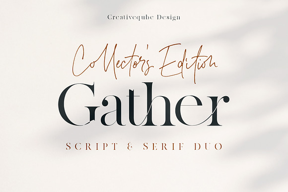 NEW Font Bundle by Creativeqube in Script Fonts - product preview 1