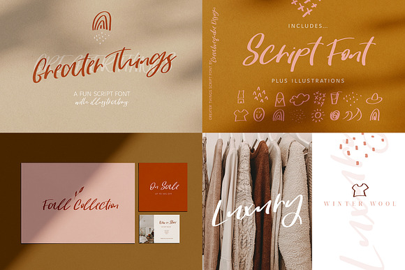 NEW Font Bundle by Creativeqube in Script Fonts - product preview 49