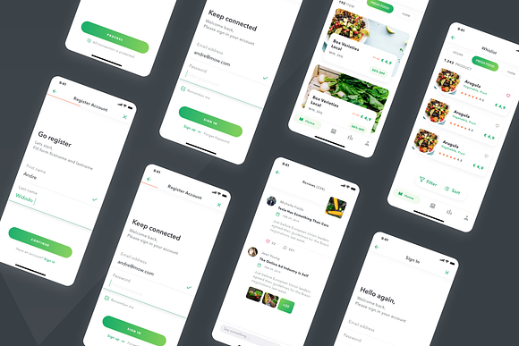 Momo UI Kit - Ecommerce for farming in UI Kits and Libraries - product preview 6
