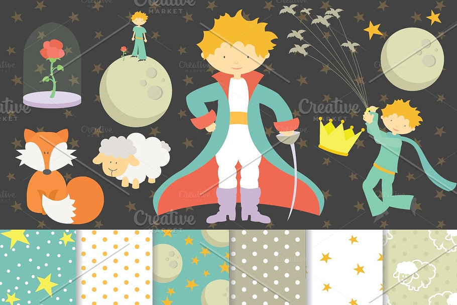 The Little Prince Set in Illustrations - product preview 8
