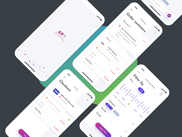 AKA UI Kit - Ecommerce Shoes Product in UI Kits and Libraries - product preview 5