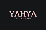 Yahya Slab Serif Font Family