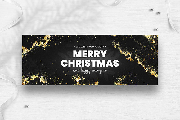 Christmas Facebook Timeline Cover in Facebook Templates - product preview 4