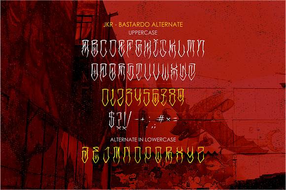 BASTARDO in Display Fonts - product preview 2