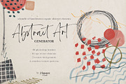 Abstract Art Generator- PSD Brushes