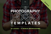 Photography Logo Templates Bundle