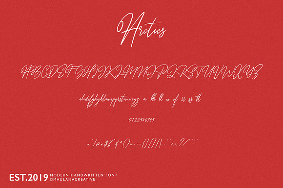 Arctics Signature Brush Font in Script Fonts - product preview 9