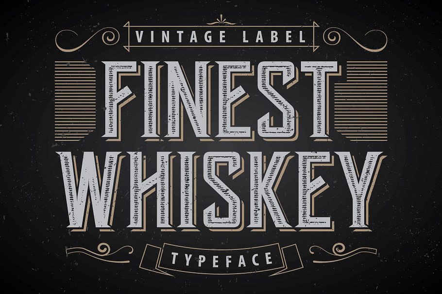 Another Whiskey Label Font in Display Fonts - product preview 8