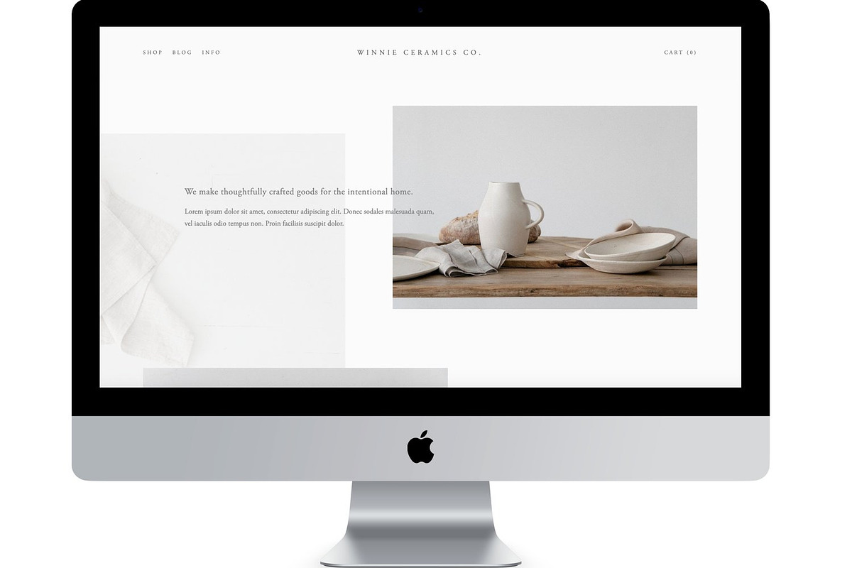 Winnie – Squarespace 7.0 in WordPress Minimal Themes - product preview 8