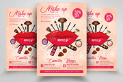Make Up/Cosmetic Flyer Template