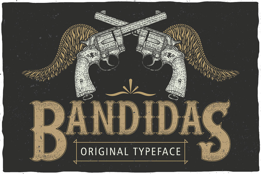 Bandidas Label Font in Display Fonts - product preview 8