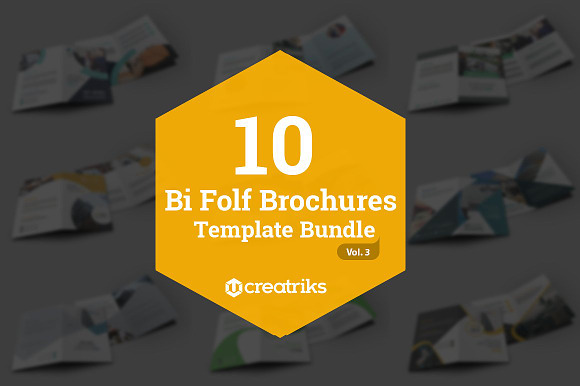 50 Bi-Fold Brochures Bundle in Brochure Templates - product preview 2