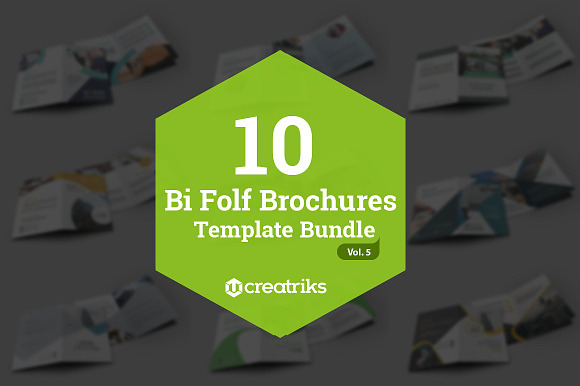 50 Bi-Fold Brochures Bundle in Brochure Templates - product preview 4