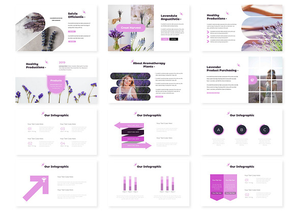 Lavendar - Keynote Template in Keynote Templates - product preview 2