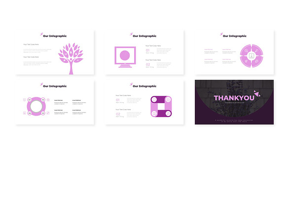 Lavendar - Keynote Template in Keynote Templates - product preview 3