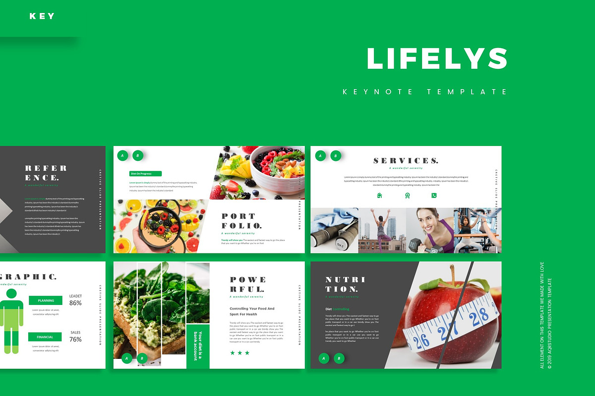 Lifelys - Keynote Template in Keynote Templates - product preview 8