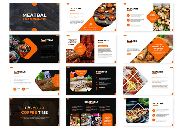 Meatbal - Keynote Template in Keynote Templates - product preview 1