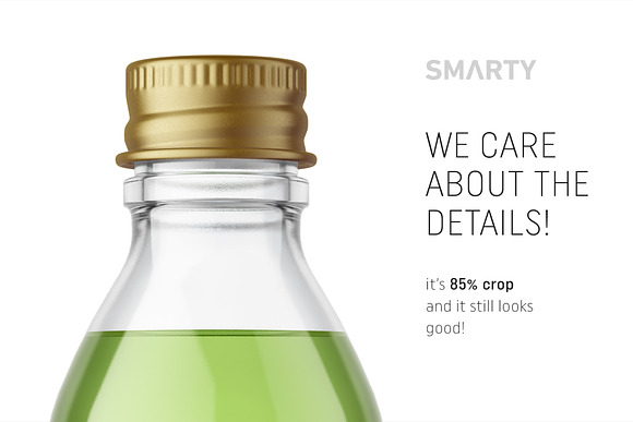 Amenity glass bottle mockup in Product Mockups - product preview 3