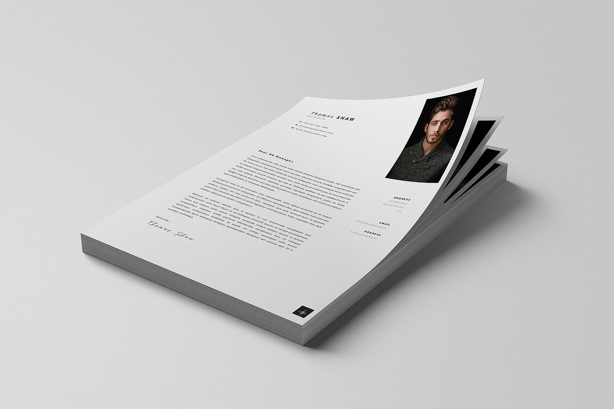 Pegasus Resume Template in Resume Templates - product preview 8