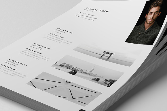 Pegasus Resume Template in Resume Templates - product preview 10