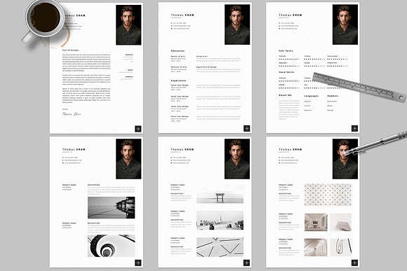 Pegasus Resume Template in Resume Templates - product preview 12
