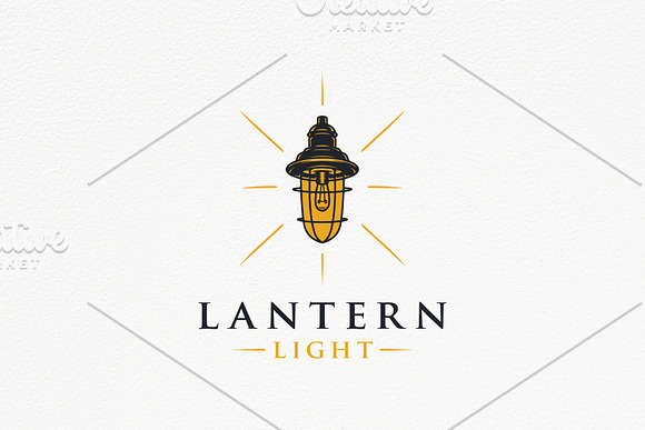 Lantern Light Logo Template in Logo Templates - product preview 1