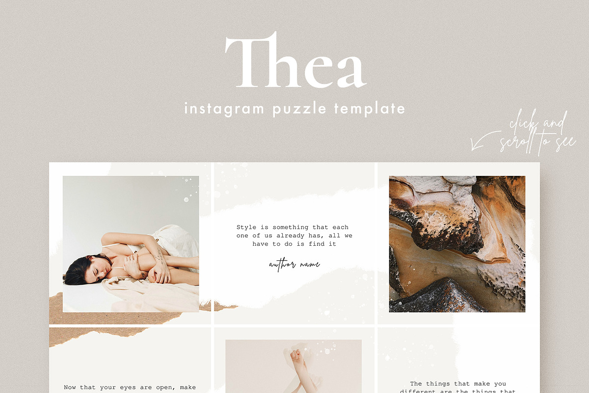 Bestseller IG puzzle bundle | CANVA in Instagram Templates - product preview 5