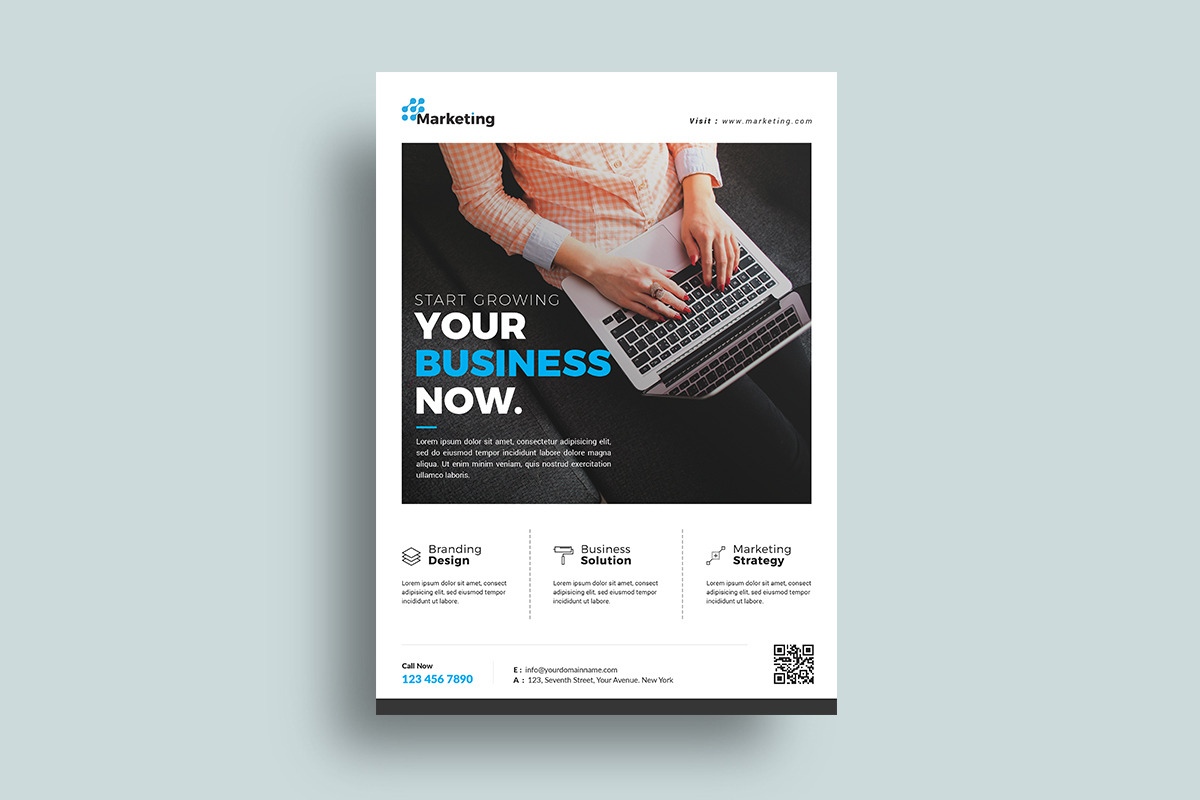 Corporate Flyer in Flyer Templates - product preview 8