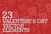23 Valentine's Day Elements