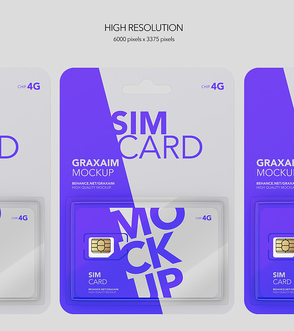 SIM Card Packing - Mockup in Product Mockups - product preview 2