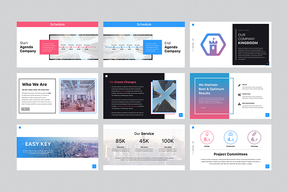 EASY - Keynote Template + Gift in Keynote Templates - product preview 2