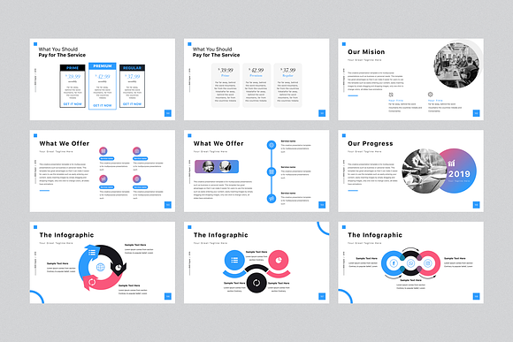 EASY - Keynote Template + Gift in Keynote Templates - product preview 16