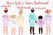 Flower girls Junior Bridesmaids