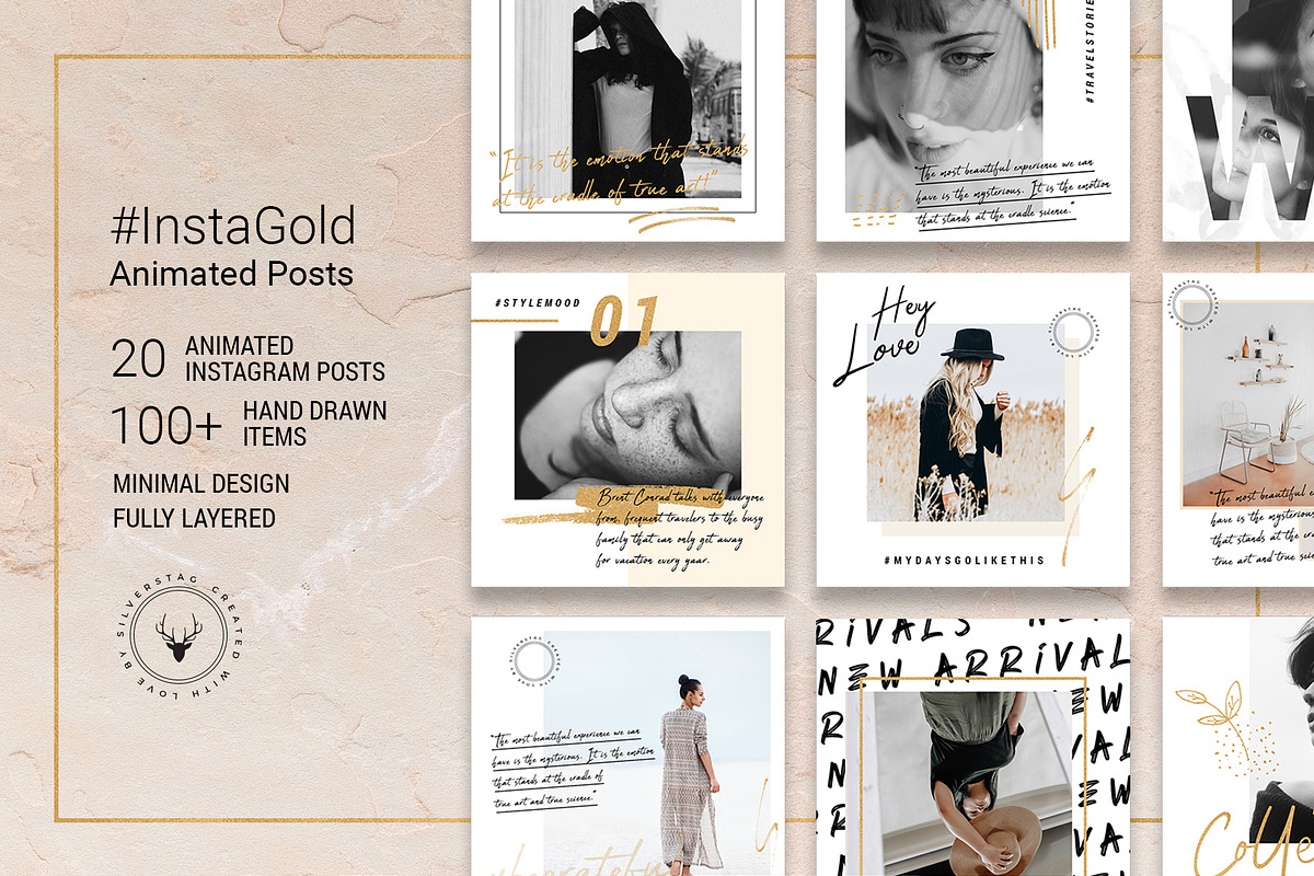 Black Friday Entire Store Bundle in Social Media Templates - product preview 22