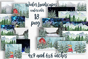 Winter background Holiday scenes
