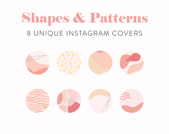 Apricot Instagram Highlight Icons in Instagram Templates - product preview 1