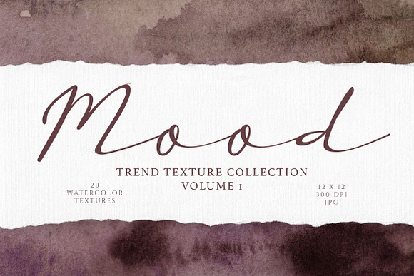 Mood Watercolor Collection Vol 1 in Textures - product preview 5